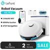 Lefant Aspirapolvere robot Lefant M2L Plus con stazione automatica della polvere, navigazione laser con aspirazione 6000Pa con mappatura ideale per peli di animali domestici