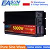 EASUN POWER Inverter a onda sinusoidale pura 3000W 4000W 5000W Convertitore di potenza DC 12V 24V a AC 220V Convertitore Display a LED Stock UE
