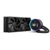 NZXT Kraken Elite 240 - Raffreddatore a liquido per CPU AIO - Radiatore da 240 mm - 2 ventole F120P - Display LCD IPS da 2,72" personalizzabile - Intel LGA 1700, 1200/115X, 1851 - AMD AM5, AM4 - Nero