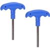 QUARKZMAN 2pz H6 T-Manico Esagonale Chiave Inglese 6mm S2 Acciaio T-Key Interno Esagono pinze Riparazione Strumento
