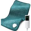 MOAJAZA Cuscino riscaldante, Cuscino elettrico 12 x 24 con spegnimento automatico e 9 livelli di temperatura, Cuscino riscaldante per schiena, collo, spalle, riscaldamento rapido e lavabile in lavatrice