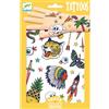 Djeco - Tatuaggi Bang, colore blu, piccolo (DJ09577A), colore/modello assortito