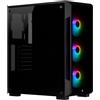 Corsair Case iCUE 220T RGB Midi Tower Nero con Illuminazione RGB