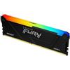 Kingston Technology FURY 16GB 3200MT/s DDR4 CL16 DIMM 1Gx8 Beast RGB