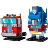 LEGO BrickHeadz 40803 - Optimus Prime Mech & Vehicle, set da costruzione 2 in 1, 237 pezzi, l'iconico Transformer come robot e camion, regalo per i fan dai 10 anni in su