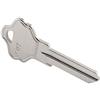 Prime-Line MP66753 Kwikset KW10 - Chiave vuota in ottone nichelato, 6 pin, da utilizzare con Kiwkset UltraMax, confezione da 50