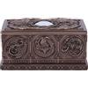 Nemesis Now Dragons of the Sabbats Tarot Box 14,5 cm, resina, bronzo, Anne Stokes Fantasy Giftware, Tarocchi scatola di carta, rifinito in bronzo, scatola di immagazzinaggio, fuso in resina finissima,