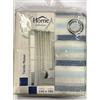 Home Collection MAS113 Tenda Masai, Poliestere, Azzurro, 140x280 cm