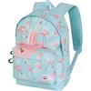 Oh My Pop! Ice Flamingo-Zaino HS FAN 2.2, Turchese, 31 x 44 cm, Capacità 24 L
