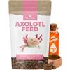 NatureHolic Axolotl Feed, mangime speciale per Axolotl nell'acquario, protezione da microlesioni in bocca grazie alla consistenza morbida, 50 g
