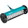 Gardena Miniaeratore su ruote Gardena combisystem: Scarificatore manuale per eliminare muschio, erbacce ed erba infeltrita, con ruote robuste (3395-88)