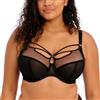 Elomi Sachi Underwired Plunge Bra in Black (4350)