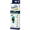 Podovis, Solette Anti-Fatica daily - Sensazione rilassante, Camminata Comoda, Azione ammortizzante, Ultra Traspiranti, Ritagliabili e Lavabili, Taglia Large 41-45, 1 Paio