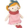 small foot Bambola di stoffa Lina, bambola da coccolare alta 39 cm, con vestito rosa e cerchietto, per bebè e bambini piccoli, 12778