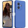 ISOI - Cover per OPPO A40 / OPPO A40M / OPPO A60 5G, Custodia Morbida in Silicone Liquido, Protezione Completa Antiurto Ultra Sottile per il Corpo - Blu
