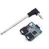 ICQUANZX Modulo TEA5767 con antenna telescopica 76-108MHZ compatibile con Arduino