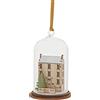 Enesco Kloche A30262 Campanello Decorativo in Vetro La Casa Babbo Natale