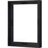 Abtgt Cornice galleggiante su tela da 2,3 x 14 cm con profondità di 2,3 cm, cornice galleggiante nera per dipinti su tela con adesivo, cornice artistica da parete verticale o orizzontale per stampe a