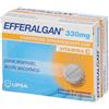 UPSA ITALY SRL Efferalgan Con Vitamina C 330mg+200mg 20 Compresse Effervescenti