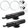 Sonfedo 2 Pezzi Taglia Cinture di Sicurezza e Rompivetro 2 in 1, Martello di Sicurezza per Auto, Spezzamento di Vetro per Auto, Martello di Emergenza per Auto, Autobus (Nero + Nero)