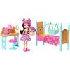 Mattel Enchantimals Cameretta dei Sogni, Playset con Bambola Felicity la Volpe e Amico Cucciolo, FRH46