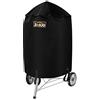 Jiesuo - Copertura per barbecue Weber a carboncino: resistente all'acqua e resistente alle intemperie, 47 cm