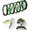 MOSFiATA Filo Bonsai con Forbici Potatura, Filo di Alluminio Anodizzato per Modellare Alberi Bonsai, 4 Spessori 1,0 mm / 1,5 mm / 2,0 mm / 3,0 mm