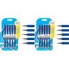 PAPER MATE Sanford, Penna a Sfera FlexGrip Ultra Retractable, Confezione da 10, Blu
