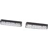 HELLA 2PT 980 860-801 LED-Kit luce guida diurna, LEDayLine 15, 12V, rettangolare, Montaggio, interno, colore diffusore luce cristallino, Cavo 2800mm, Frontale d. veicolo, Kit