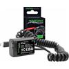 PATONA Dummy Batteria NP-FW50 con USB-C - adattatore di alimentazione continua per Sony Alpha 6000-6500, ZV-E10, A7 II, NEX, RX10 - alimenta la camera da powerbank o alimentatore