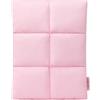 Comfyable Puffy custodia tablet 9-11 pollici compatibile con iPad Pro M5 11 pollici, iPad Air M4 2026 con Magic Keyboard, sleeve verticale trapuntata puffer donna uomo, rosa candy