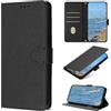 BoxTii Cover per Samsung Galaxy A10, Custodia in PU Pelle Portafoglio con Blocco RFID, Chiusura Magnetica Antiurto Cover a Libro per Galaxy A10, Nero