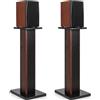 OUUTMEE - Supporti per altoparlanti in legno da 80 cm (32 pollici) - Supporti per altoparlanti HiFi robusti per home theatre e monitor da studio - Supporto universale per altoparlanti da pavimento a