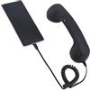 BTFO Cornetta Retrò per Iphone/Android, Ricevitore Cellulare Tipo C Vecchio Stile con Microfono e Altoparlante Accessorio Fotografico in Stile Anni '90 per Telefoni Cellulari (Nero)