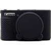 Votvlog Custodia in Silicone per Canon PowerShot SX740 SX730 HS Fotocamera, Antigraffio Custodia Protettiva per Fotocamera, Fotocamera Digitale Custodia in Gomma con Copriobiettivo Rimovibile