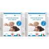 Allergosystem 0155080N Copricuscino Antiacaro Nuvola, 50X80Cm (Confezione da 2)