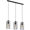 Eglo Roccamena - Lampadario a sospensione 3 luci per tavolo da pranzo, in