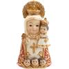 DRW Figura Vergine Covadonga Bambino Resina Dipinta a Mano 9 cm