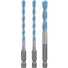 Bosch EXPERT HEX-9 Multi Construction Drill Bit 3pc set 5/6/8mm
