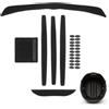 POPETPOP Imbottitura per casco da bicicletta, 7 pezzi, rivestimento per casco da bicicletta, rivestimento per mountain bike, casco da bicicletta, imbottitura di ricambio per bicicletta