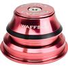 WFS HY875 - Set di sterzo semi-integrato conico per tubi sterzo conici, in lega di alluminio CNC, senza filettatura, cuscinetti sigillati per mountain bike, città, bici da strada, MTB e BMX, oro rosa