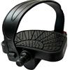 YBEKI Pedali di Alta Gamma per Bike da Allenamento - Assi da 9/16 & 1/2, Cinturini Regolabili | Compatibili con Peloton/Schwinn/Bike da Spinning, Antiscivolo (Assi da 9/16 (14.3mm))