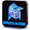 Numskull - Star Trek - Lampada da ufficio/applique da parete 3D Starfleet Logo