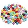 HUASUN Campanellini Colorati per Natale, 100 Pezzi 14 mm in Metallo, Sonagli Piccoli per Decorazioni Fai da Te, Ghirlande e Collari per Gatti, Idee per Festa e Albero di Natale