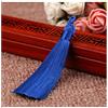 SHTGOI 10 Pezzi 8 cm Nappe Fatte a Mano, Troddel, Ciondolo con Frange, Cordoncino di Gelo Seta, Anelli di Fiocco, Ciondolo Nappa, Tassel per Gioielli, Souvenir, Abbigliamento, Accessori per