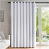 Deconovo Oscuranti per Interni Camera da Letto 270 CM Altezza, Oscurante Termica Isolante con Anelli per Finestre Moderne 1 Pannello, 254 * 270 CM, Grigio Perla