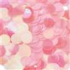 SUNNYCLUE 1 Scatola da Circa 80g di Grandi Paillettes da 20mm Paillettes Colorate Grandi Piatte Rotonde Rosa Trasparente in Plastica per Decorazioni Artistiche per Lavori Artigianali Ricami Fai da Te