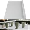 SOSMAR Tappetino in Silicone Antiscivolo e Antiaderente 50x70cm - Resistente al Calore, Riutilizzabile, Lavabile in Lavastoviglie per Cucina, Tavolo, Artigianato (Grigio, 1mm)