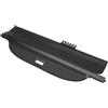 Motoforti Copertura Del Bagagliaio Retrattile Per Peugeot 5008 2017-2021 | Materiale: Lega Alluminio Tela, Colore: Nero Lucido, Dimensioni: Asta1 129Cm, Asta2 105Cm, Con Patta Extra.