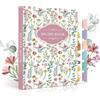 Lanpn Libro di Ricette da Scrivere in Pelle, A5 Quaderno per Ricette Il Mio Ricettario, Recipe Cook Journal Book to Write in Your own Recipes, Libri di Cucina Cooker Girl Libro, Rosa, Inglese
